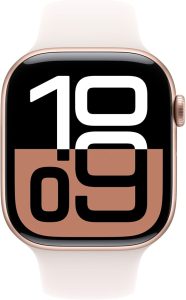 Apple Watch Series 10 [GPS 46mm] with Rose Gold Aluminium